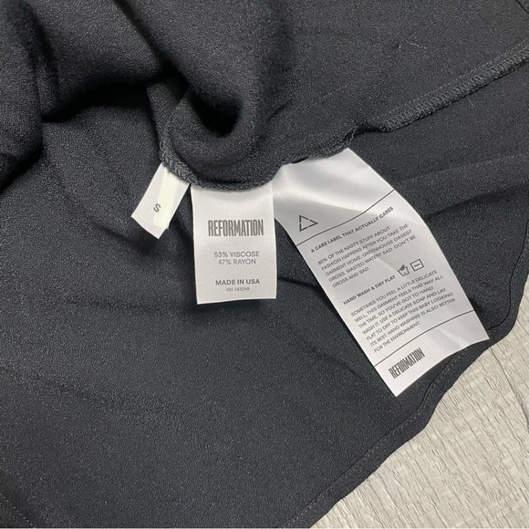 Reformation Black Dress - Picture 4 of 6